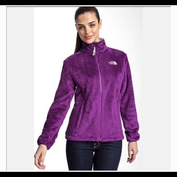 Northface Fuzzy Purple Jacket - Picture 2 of 6